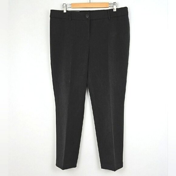 Hilary Radley Pants - NWT Hilary Radley Women's Charcoal Grey Dress Straight Pants Stretch Size 16